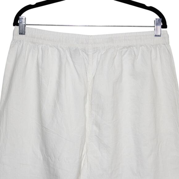Vintage Ragtop 100% Cotton White Capris Size 1X NWT - Picture 7 of 10